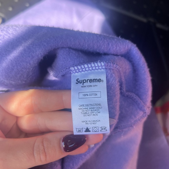 Supreme small box logo crewneck